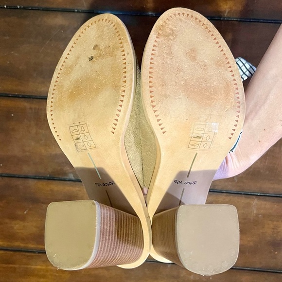 Dolce Vita Aleeya Leather Heeled Sandals - Size 8M - Picture 7 of 8